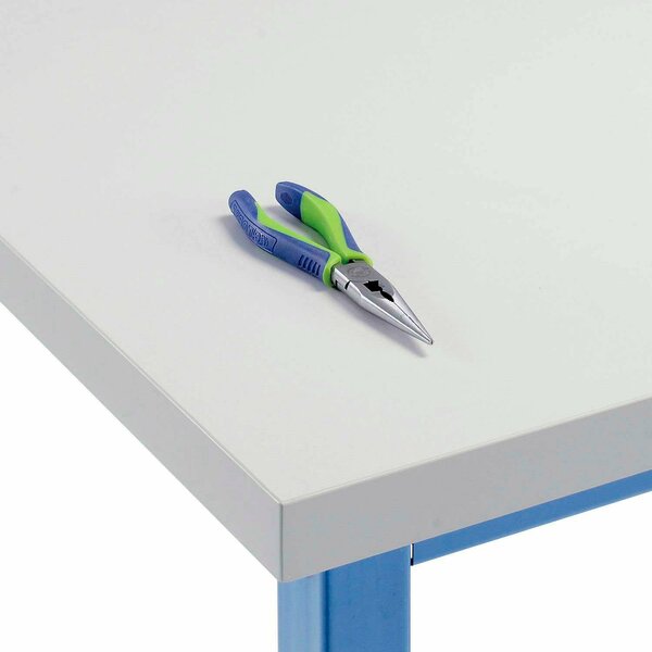 Global Industrial Workbench Top, Plastic Laminate Square Edge, 60inW x 24inD x 1-5/8in Thick 432249